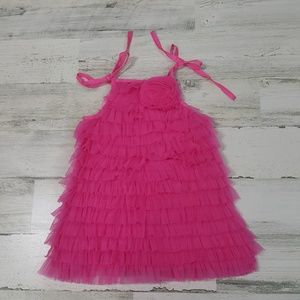 Mud Pie Frilly Dress Pink Size 2T New with Tags